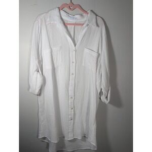 4Our‎ Dreamers White Beach Coverup Dress XL